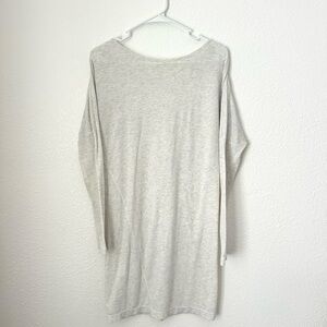 Lululemon T-Shirt Dress Women’s 10 Gray Long Sleeve Workout Casual Loungewear